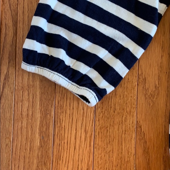 NWT J. Crew off the shoulder nautical top - Picture 2 of 3
